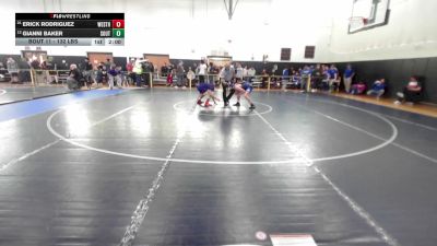132 lbs Round Of 32 - Erick Rodriguez, Westhill vs Gianni Baker, Southington
