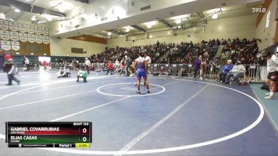 120 lbs Champ. Round 2 - Elias Casas, Cajon vs Gabriel Covarrubias, Los Altos