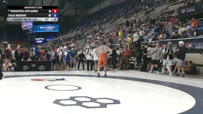 175 lbs Champ. Rd Of 128 - Kingston Applebee, Oklahoma vs Cale Nedens, Montana