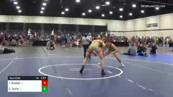 132 lbs Consolation - Tyler Goebel, WI vs Conner Quinn, NJ