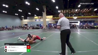 184 lbs Round Of 32 - Nicholas Franco, Rutgers WC vs Dakota Spann, Wayne State College