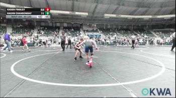64 lbs Consolation - Kaden Findley, Blue Devil Wrestling vs Kalvin Chansombat, F-5 Grappling
