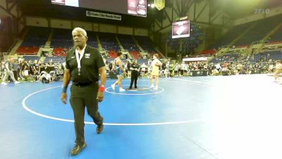 220 lbs Cons 32 #2 - Isaak Smith, Illinois vs Joseph Lewis, Iowa