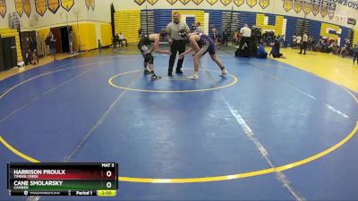 132 Blue Quarterfinal - Harrison Proulx, Timber Creek vs Cane Smolarsky, Camden