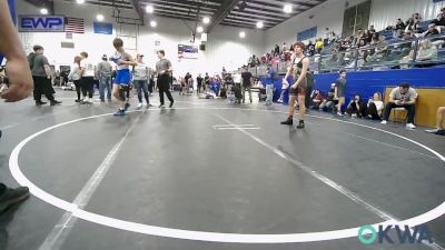 140 lbs Consolation - Xander Smith, Weatherford Youth Wrestling vs TJ Davis, Little Axe Takedown Club