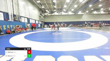 141 lbs Consi Of 4 - Culley Bellino, Cortland vs Shailen Savur, Wesleyan