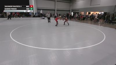 126 lbs Cons. Rd Of 64 - Salvador Bautista II, MTC - MANTANONA TRAINING CENTER vs Damien Pinedo, West Covina High School Wrestling