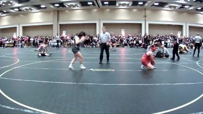 136 lbs Round Of 64 - Raeanna Halvorson, Durham Elite vs Remie Whitt, Sweetland Misfits