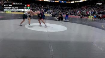 165 lbs Champ. Round 2 - Maxx Vian, New Plymouth vs Bennett Neilson, Riverton