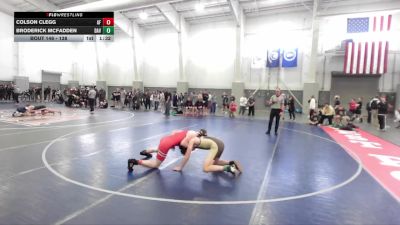 138 lbs Champ. Round 1 - Colson Clegg, American Fork vs Broderick McFadden, Davis