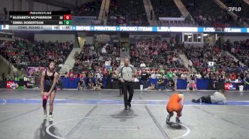 95 lbs Cons. Round 2 - Emma Robertson, Wildcat vs Elizabeth McPherson, Ogden`s Outlaws