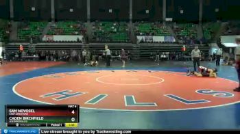 126 lbs Champ. Round 2 - CADEN BIRCHFIELD, Alexandria HS vs Sam Novosel, East Limestone