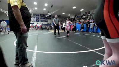 110 lbs Rr Rnd 1 - McKenzie Fievet, Tecumseh Youth Wrestling vs Denver Norwood, Cowboy Wrestling Club