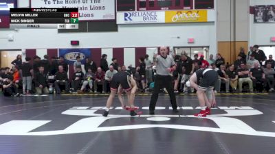 189 lbs Final - Cj Pensiero, Bishop McCort vs Adam Waters, Faith Christian Acad