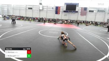 46 lbs Final - Zane Montoya, Juggernaut WC vs Jackson McDougall, Smashmouth