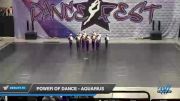 Power of Dance - Aquarius [2021 Junior - Pom - Small Day 2] 2021 Badger Championship & DanceFest Milwaukee