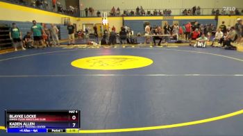 138 lbs Champ. Round 1 - Blayke Locke, Kanza FS/GR Wrestling Club vs Kaden Allen, Kansas City Training Center