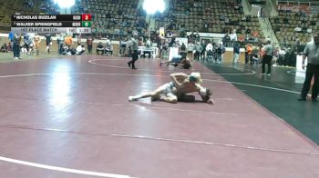 6A 106 lbs 1st Place Match - Nicholas Buzilan, Gulf Shores vs Walker Springfield, Mountain Brook