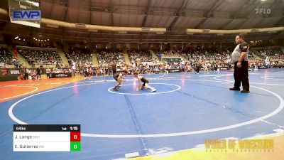 64 lbs Round Of 64 - Jack Lange, Sebolt Wrestling Academy vs Ezequiel Gutierrez, RedWave Wrestling