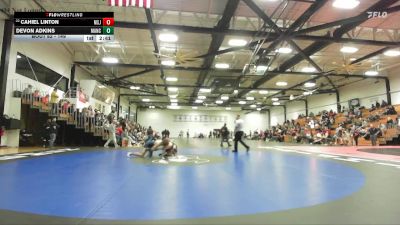 149 lbs Cons. Round 1 - Cahiel Linton, Mount St. Joseph vs Devon Adkins, Manchester