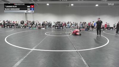 71 lbs Champ. Round 2 - Legend Ellis, Threestyle Wrestling Of Oklahoma vs Elijah Hernandez, Colorado