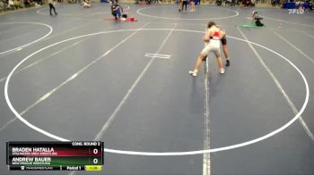 144 lbs Cons. Round 2 - Braden Hatalla, Stillwater Area Wrestling vs Andrew Bauer, New Prague Wrestling