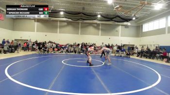 126 lbs Consi Of 4 - Kergan Thomann, Camden Hills vs Spencer Richard, Madison/Carrabec