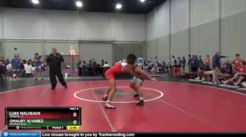 182 lbs Semis & 1st Wrestleback (8 Team) - Luke Malveaux, Texas B vs Omaury Alvarez, Georgia Blue