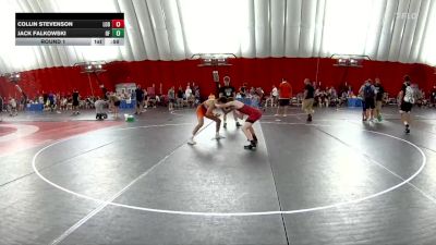 143-143 B Round 1 - Jack Falkowski, Oconto Falls vs Collin Stevenson, Lodi