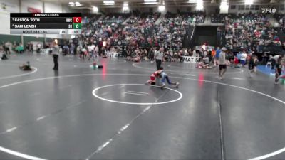 64 lbs Cons. Round 3 - Sam Leach, Sherman Challengers vs Easton Toth, Kimball Wrestling Club