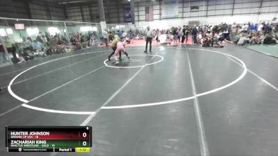 138 lbs Placement (4 Team) - Hunter Johnson, GROUND UP USA vs Zachariah King, INVICTUS WRESTLING - GOLD