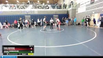 195 lbs Quarterfinal - Max Osmond, Owyhee High School vs Noah Morehouse, Jet House