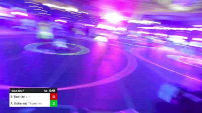 106 lbs Consi Of 8 #1 - Steven Koehler, Az Cross Trained vs Angel Gutierrez Thomas, Independent