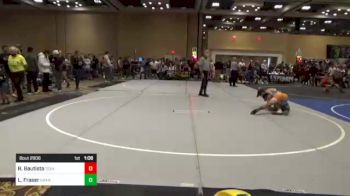 130 lbs Quarterfinal - Rudy Bautista, Texas TechFall vs Layronz Fraser, Granite WC