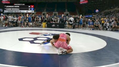 150 lbs Champ. Rd Of 32 - Leonidas Giatis, Ohio vs Caden Woodall, Arizona