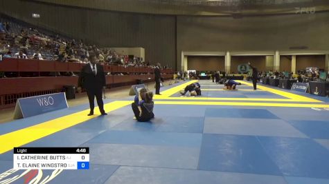 ISABELLE CATHERINE BUTTS vs TAYLOR ELAINE WINGSTROM 2024 Pan IBJJF Jiu-Jitsu No-Gi Championship