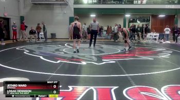 138 lbs Cons. Round 3 - Jethro Ward, Gonzaga vs Logan Dennison, St. John Paul The Great