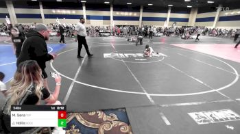 54 lbs Consi Of 4 - Maverick Sena, Top Notch WC vs Jaxson Hollis, SoCal Hammers