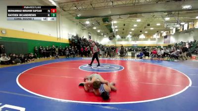 126 lbs Cons. Round 2 - Hayden Mcandrews, Ocean Lakes vs Muhammad Ibrahim Safdar, Princess Anne