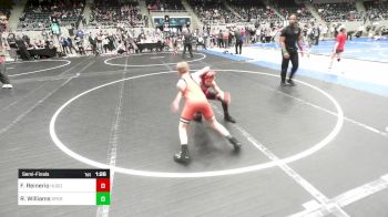 96 lbs Semifinal - Fynn Reinerio, Hugoton Wrestling Club vs Ryker Williams, Sperry Wrestling Club