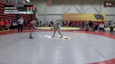 184 lbs Champ. Round 1 - Jean-Luc Guerra, St. Ambrose University vs Aiden Sanchez, Coe