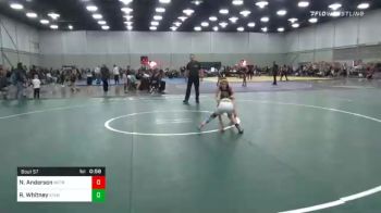 64 lbs Consolation - Nessa Anderson, Metro Wrestling Academy vs Remy Whitney, Standfast Wrestling