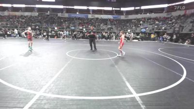 72 lbs Consi Of 8 #2 - Otis Hampton, East Kansas Eagles vs Kale Elledge, Lions Wrestling Academy