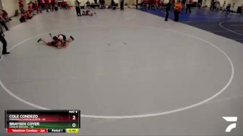 130 lbs Placement (4 Team) - Braysen Coyer, LPGE/B Wolves vs Cole Condezo, Marshall/Lakeville/RTR