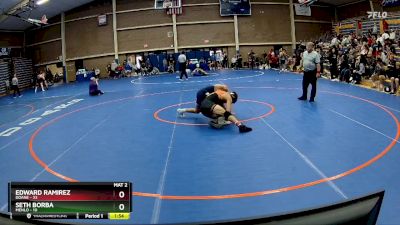 165 lbs Cons. Round 4 - Seth Borba, Menlo vs Edward Ramirez, Doane