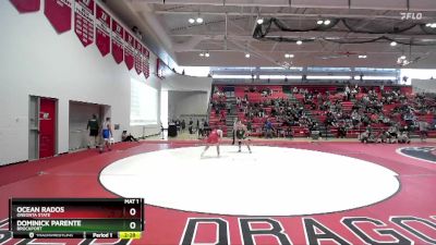 157 lbs Cons. Round 3 - Ocean Rados, Oneonta State vs Dominick Parente, Brockport