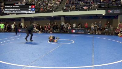 59 lbs Cons. Rd Of 16 - Preston Michael, Immortal Athletics WC vs Murad Akhmedov, Suplex Wrestling Club