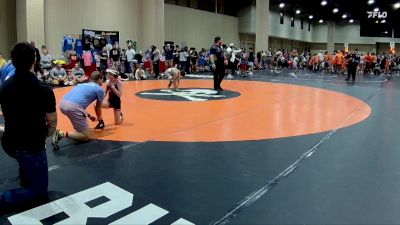 60 lbs Round 4 (8 Team) - Rafe Muscarello, Eagle Wrestling Academy vs Willa Kelly, Patriot WC Dothan