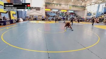 157 lbs 7th Place Match - Jami White, Milford Senior vs Hendrix Wells, Appoquinimink