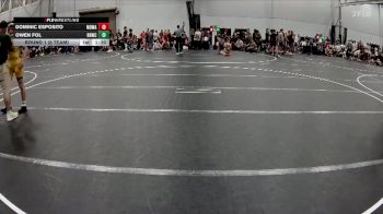120 lbs Round 1 (6 Team) - Dominic Esposito, Maryland Mallets vs Owen Fol, North Hunterdon WC